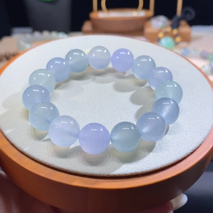 翡翠未镶嵌吊坠(不含链)翡翠高冰糖果色手串