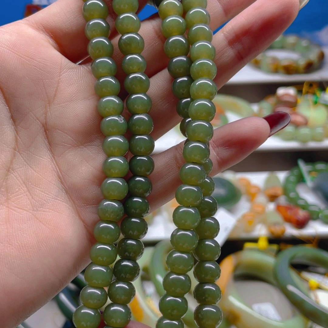 项链未镶嵌透闪石质玉
