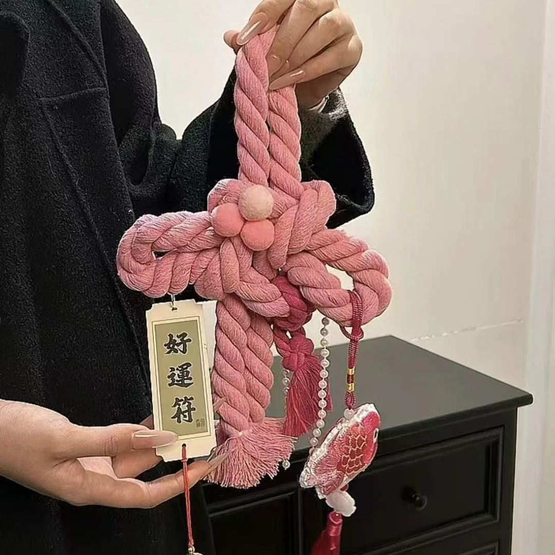 中国结新春居家挂饰2025新年福字挂件装饰蛇年万字结过年