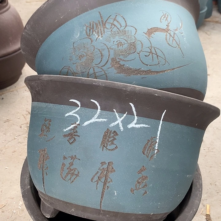 花盆紫砂紫砂处理清货3个
