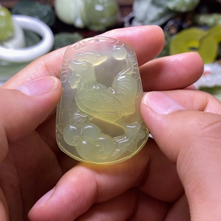 万***燕岫玉未镶嵌岫玉颈饰