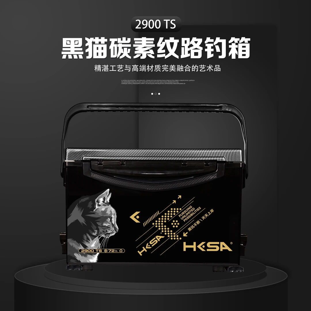 黑坑上岸2900TS钓箱加配件（可安装）