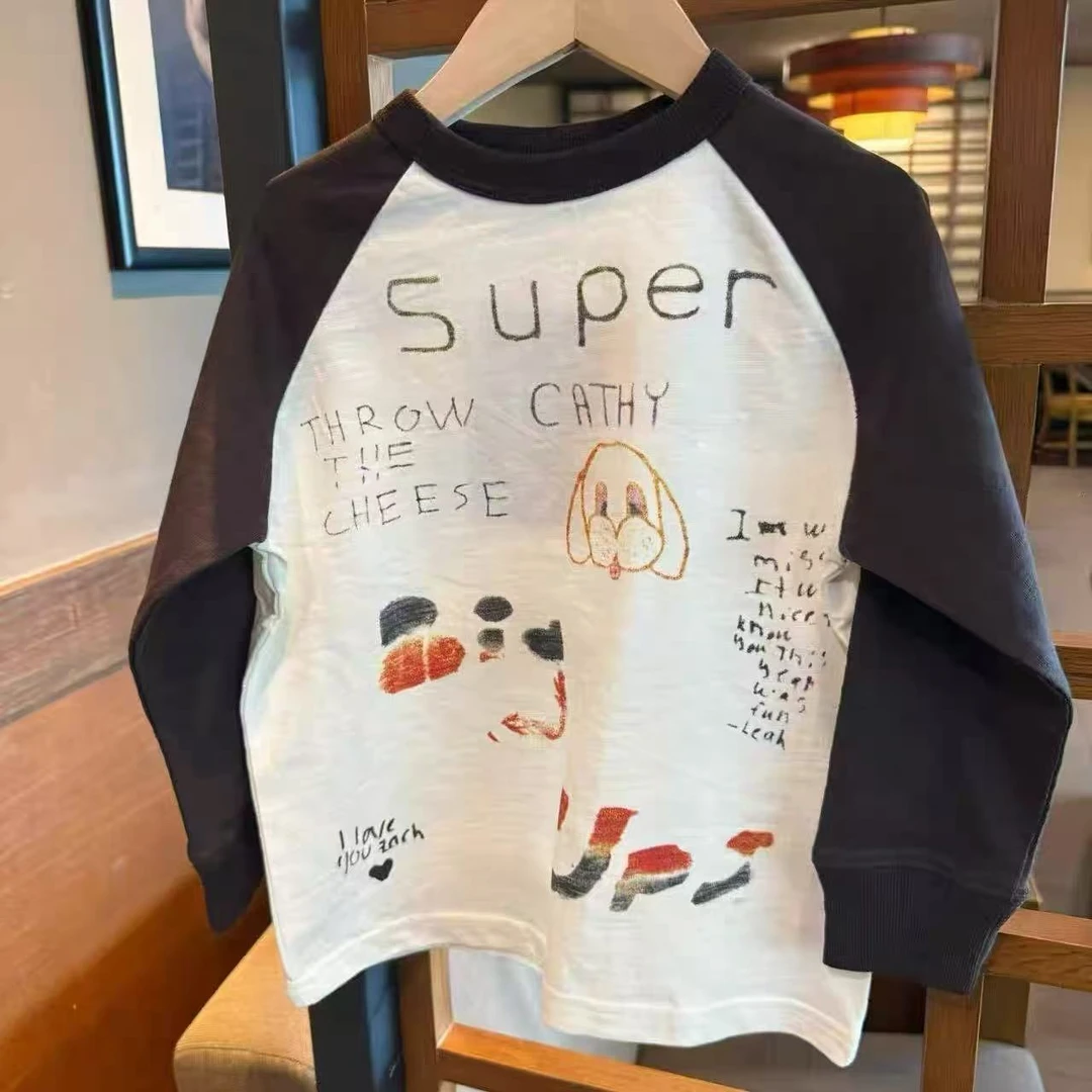 *5042【SUPER】休闲时尚帅气儿童长袖