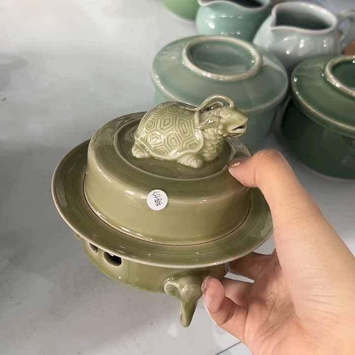 瓷片小米福利款龙泉青瓷