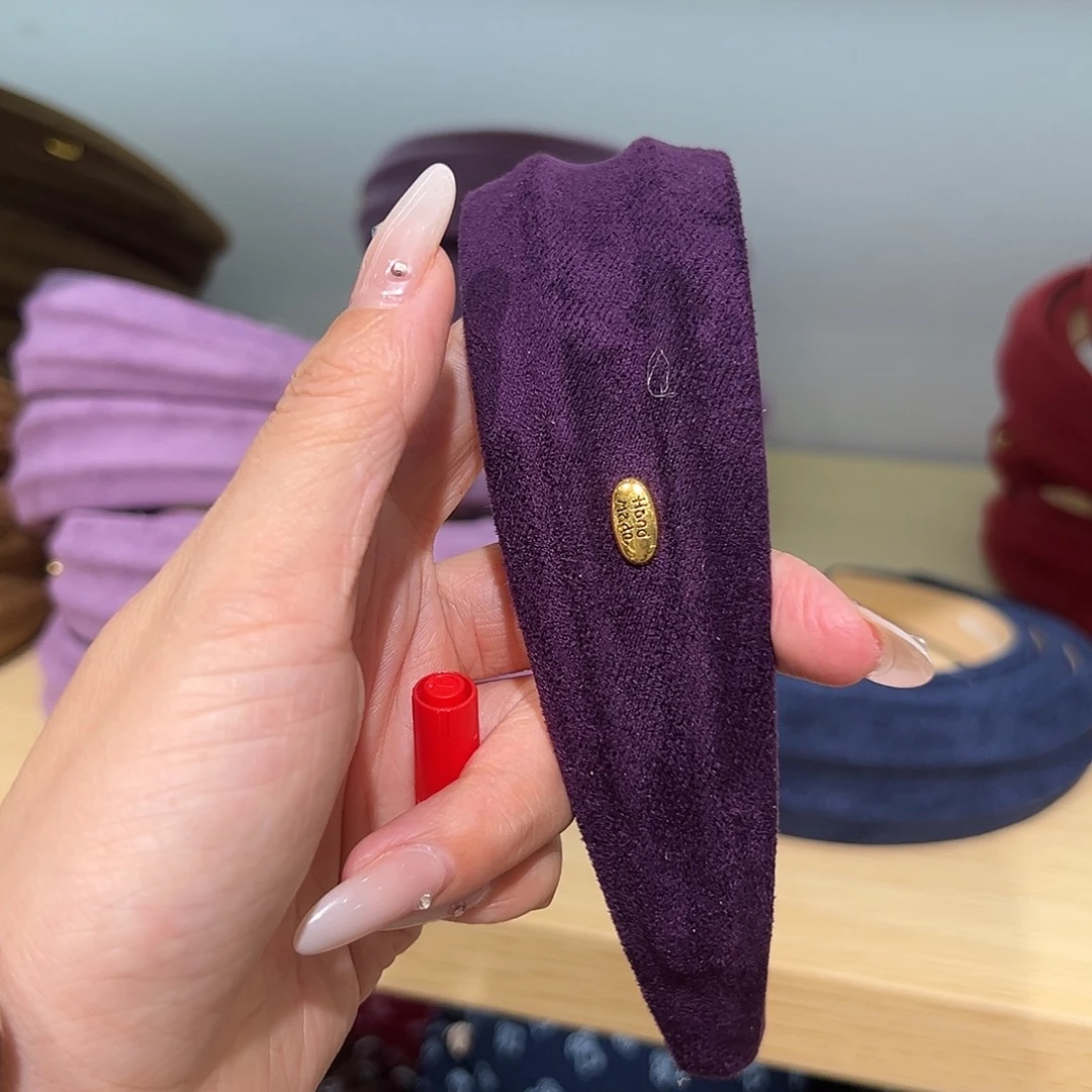 非金属布艺深子麂皮发箍