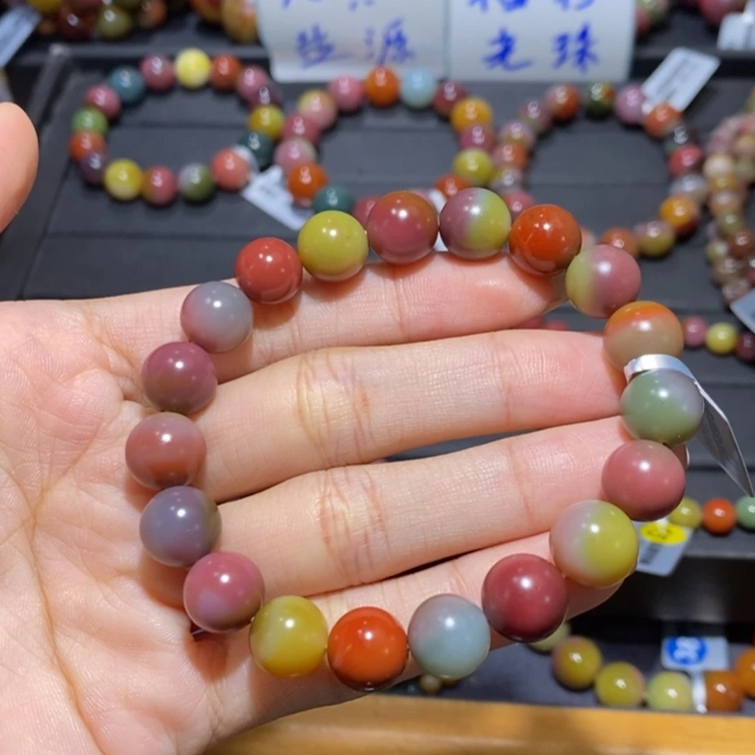 【闪购商品】未镶嵌手链玛瑙/玉髓盐源玛瑙。磨砂珠