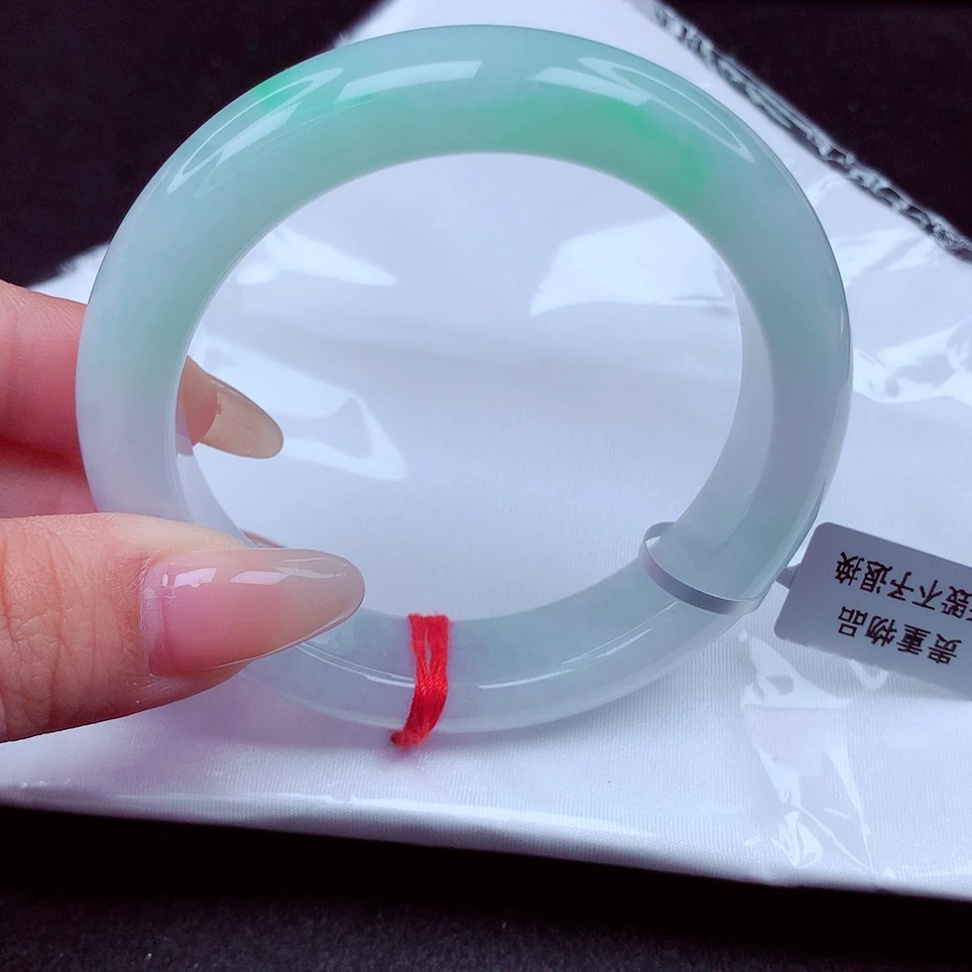 翡翠未镶嵌手镯天然缅甸翡翠A货玉手镯