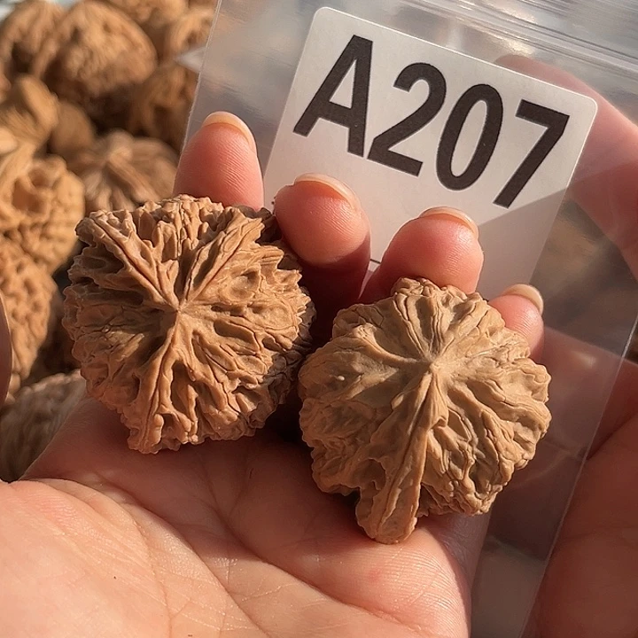 2***℃文玩核桃把件苹果园两单只