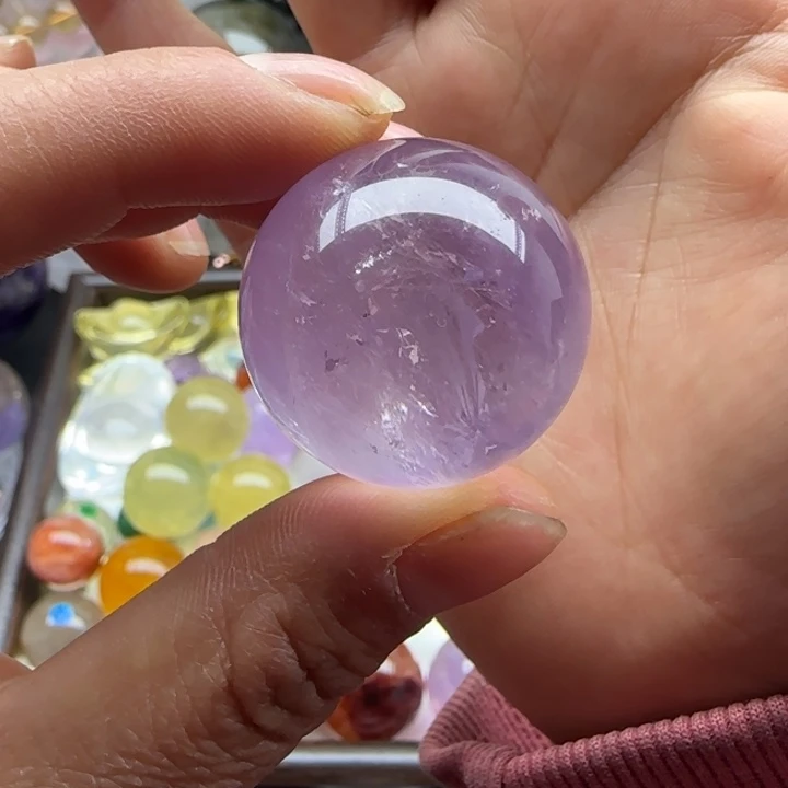 珠宝半成品水晶未镶嵌2.83厘米