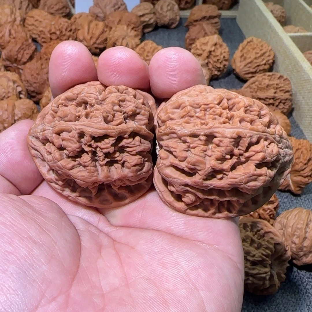 文玩核桃把件44+粗筋