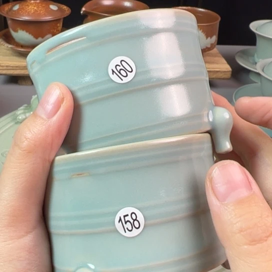 杯158➕160，不带礼盒，大暇，缩釉