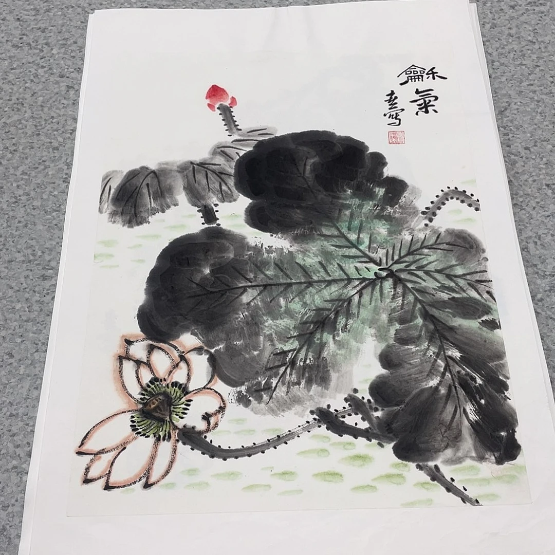 国画1.4平尺国画作品