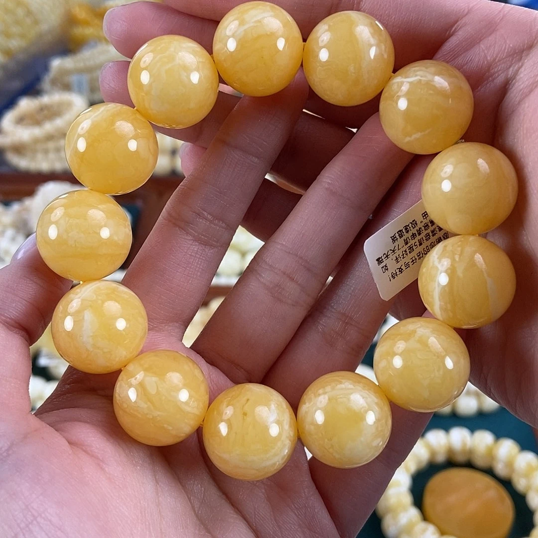琥珀未镶嵌珠宝奇石18 45.18 同料杨枝甘露