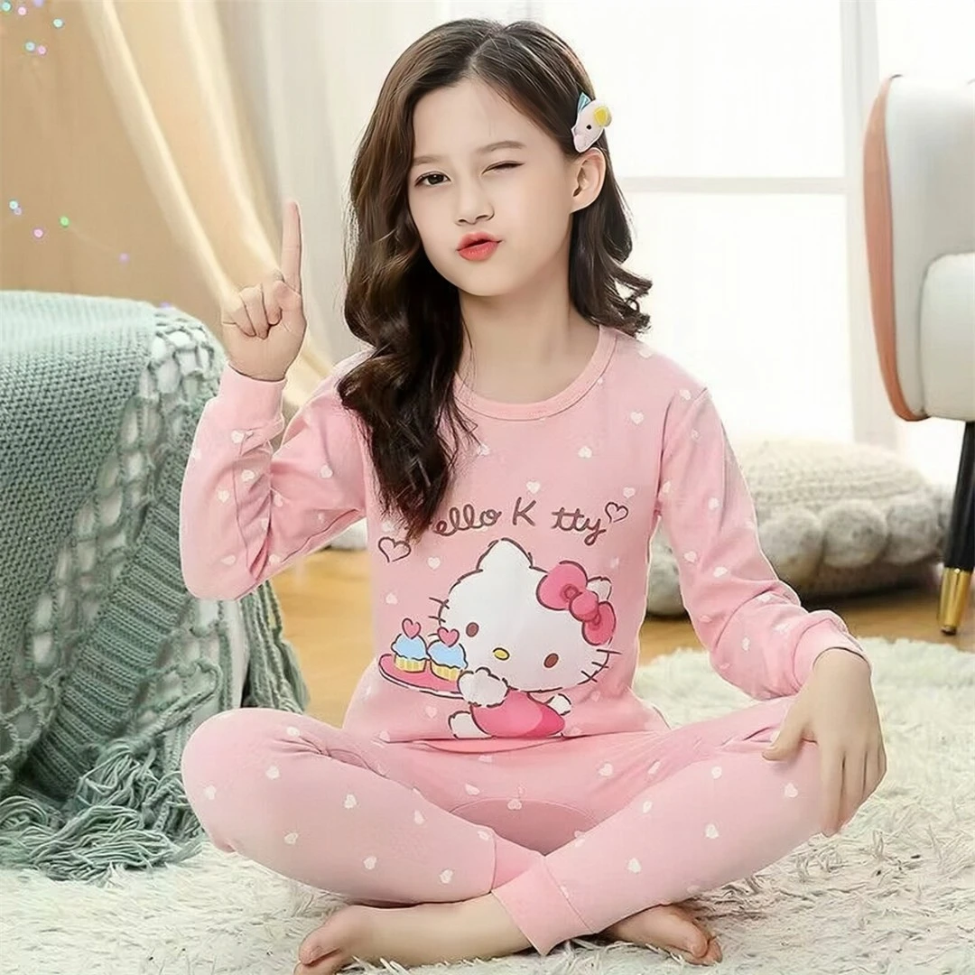 范哲萨儿童内衣套装男童棉男生棉毛衫秋衣秋裤男孩中大童线衣线裤