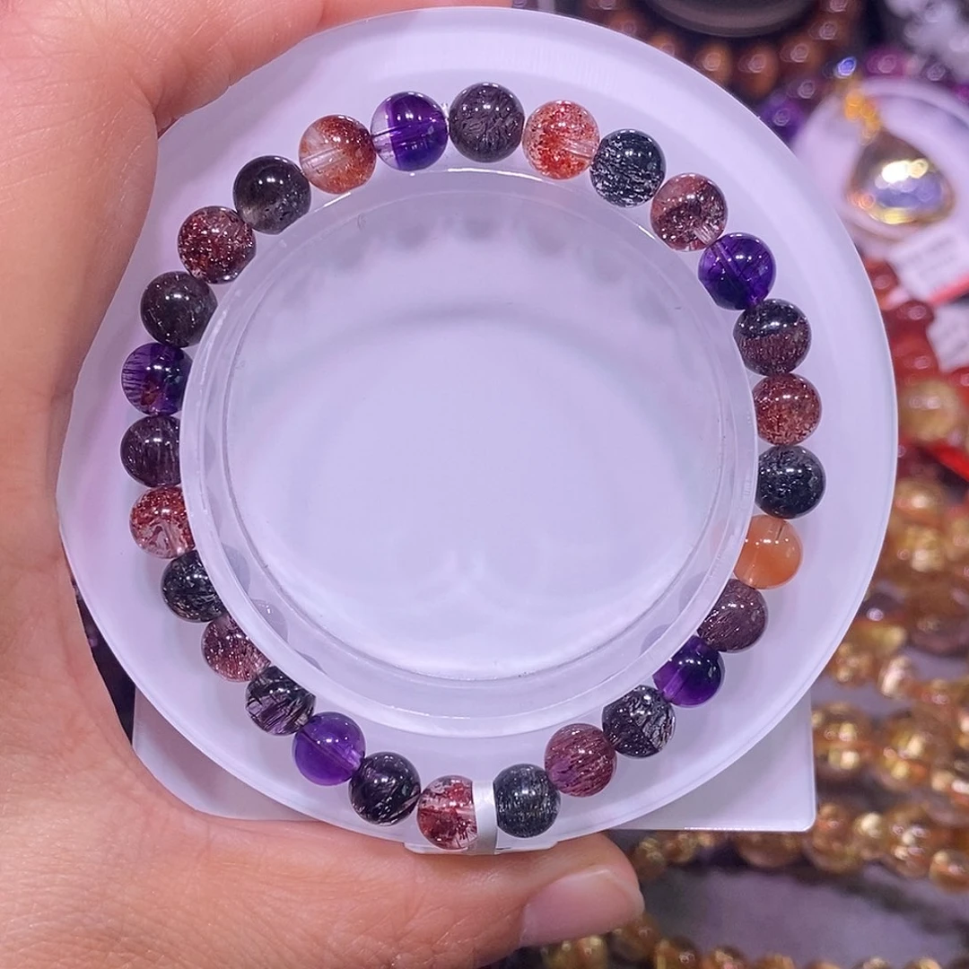 未镶嵌手链水晶超七6.9