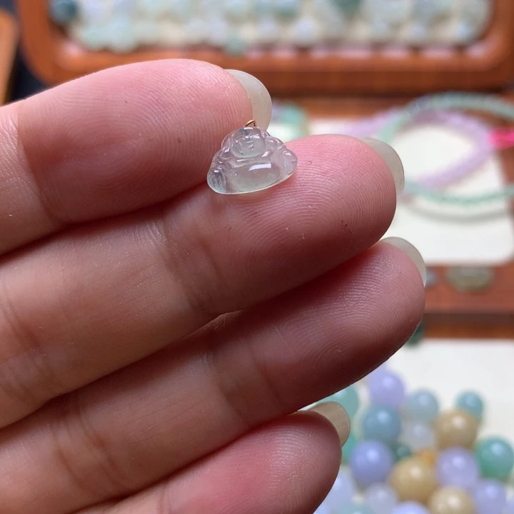 颈饰未镶嵌翡翠天然A货翡翠