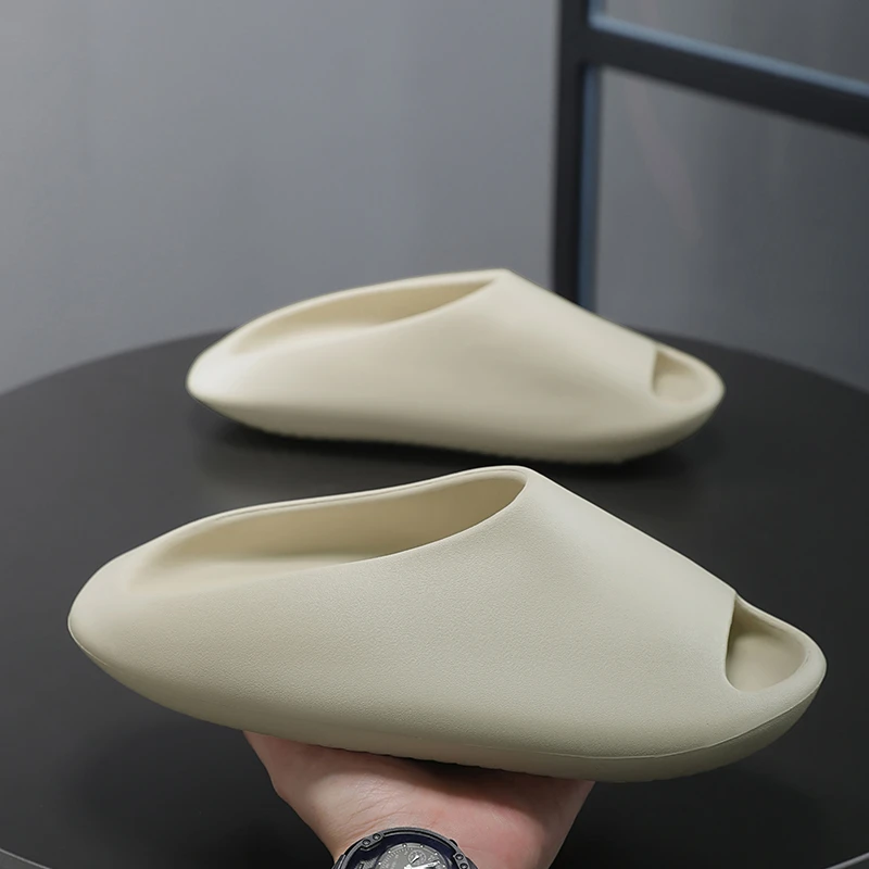 SUOLETU/索乐途沙滩鞋休闲防滑夏季一字拖男士时尚网红软底百搭鞋