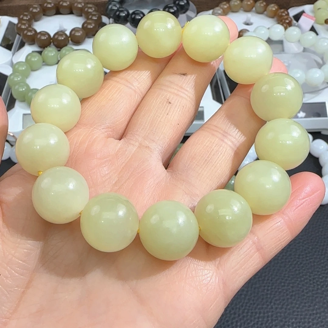 和田玉手链未镶嵌