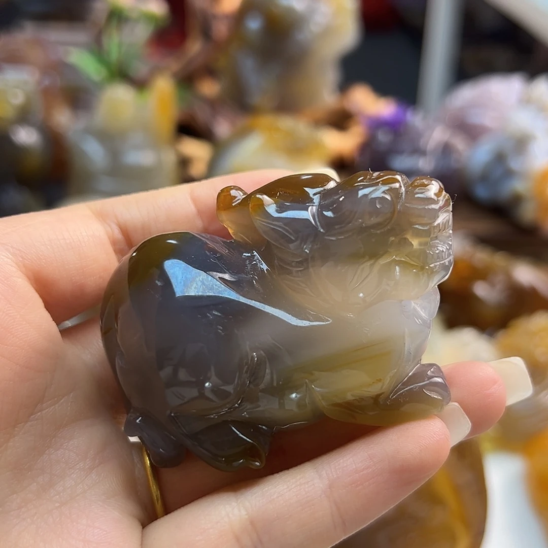 玛瑙/玉髓未镶嵌颈饰