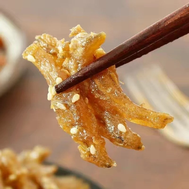 北海特产龙缘润香辣原味银鱼仔即食小鱼干零食休闲小吃