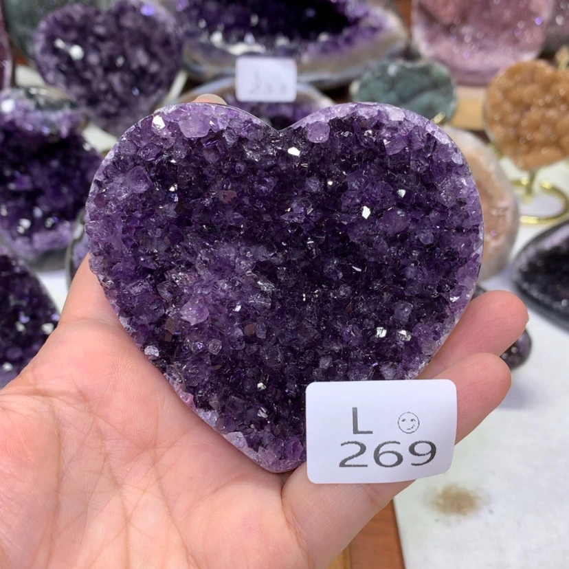 【闪购商品】水晶摆件未镶嵌天然紫水晶