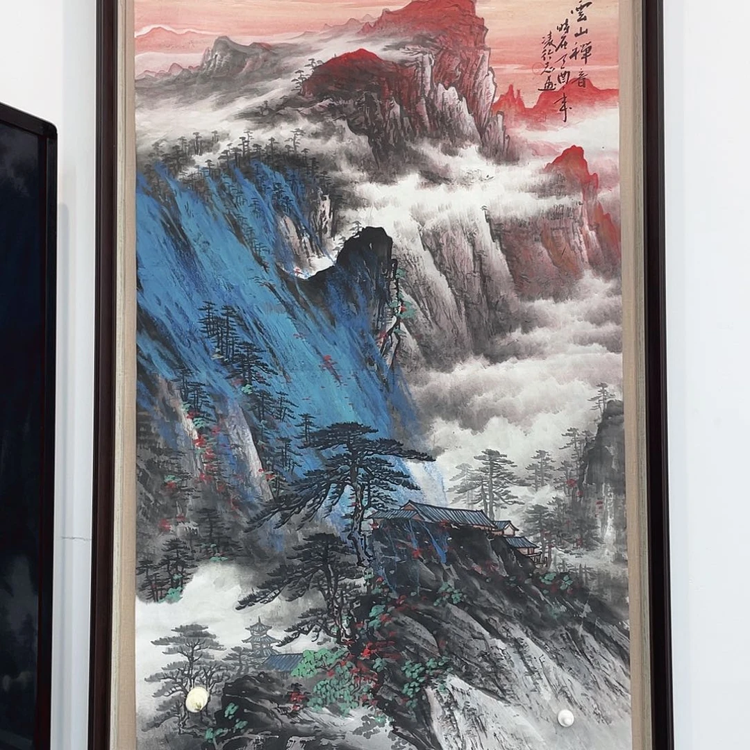 国画凌行志手绘精品国画