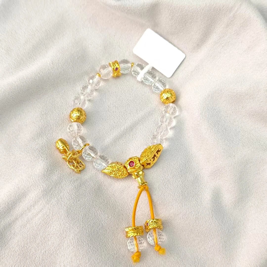 白晶爆闪天使之翼手链 多样性发货 34089