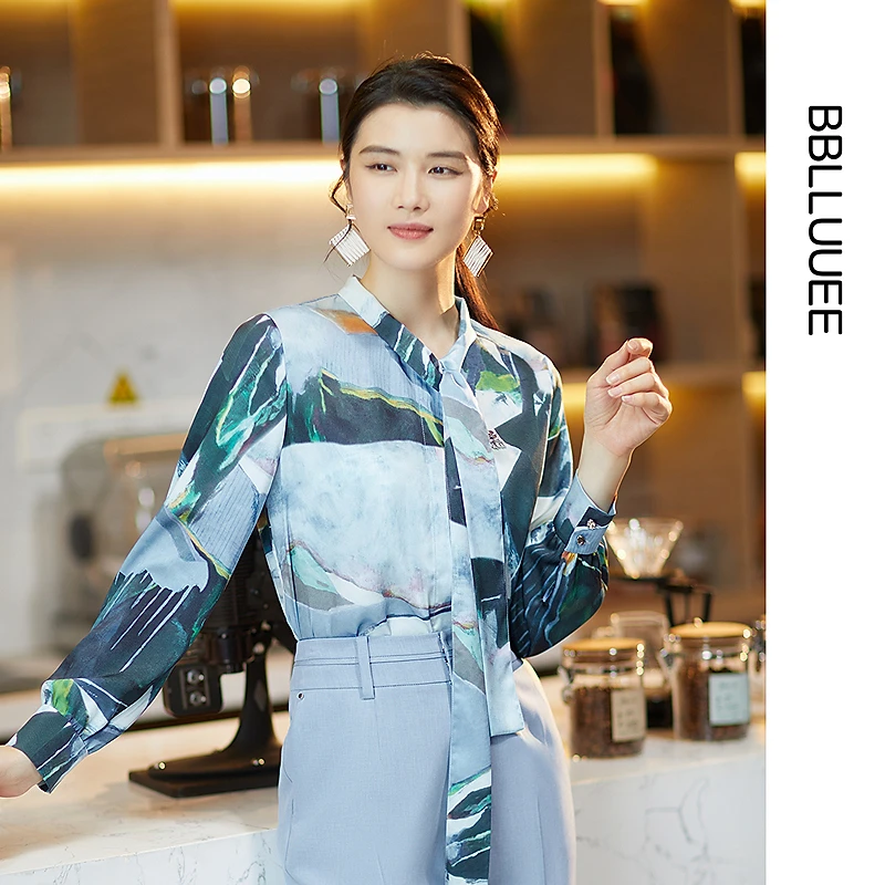 【晨晨精选】【青山雾绕】粉蓝衣橱商场同款2025春夏装时尚假日出行诗
