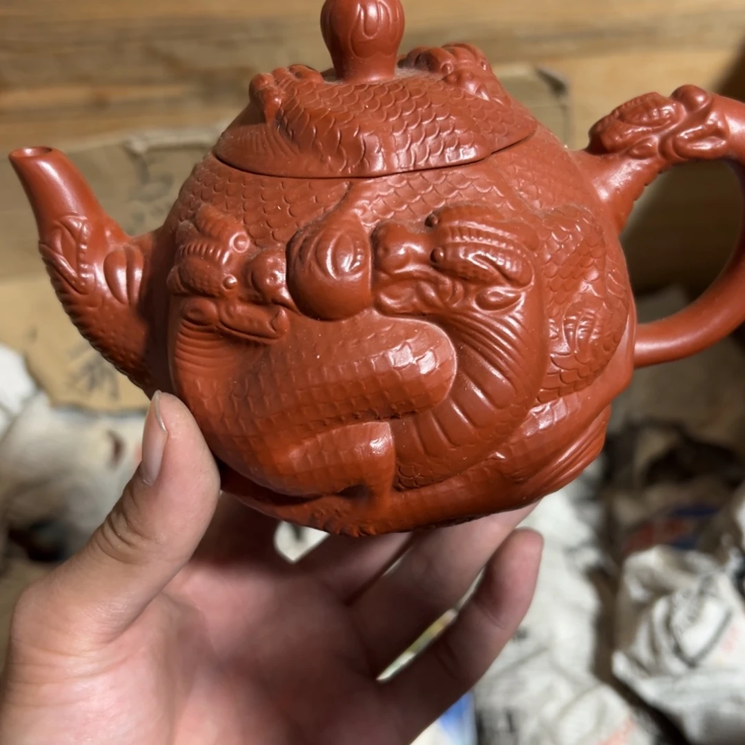 紫砂茶壶老厂紫砂壶一件！