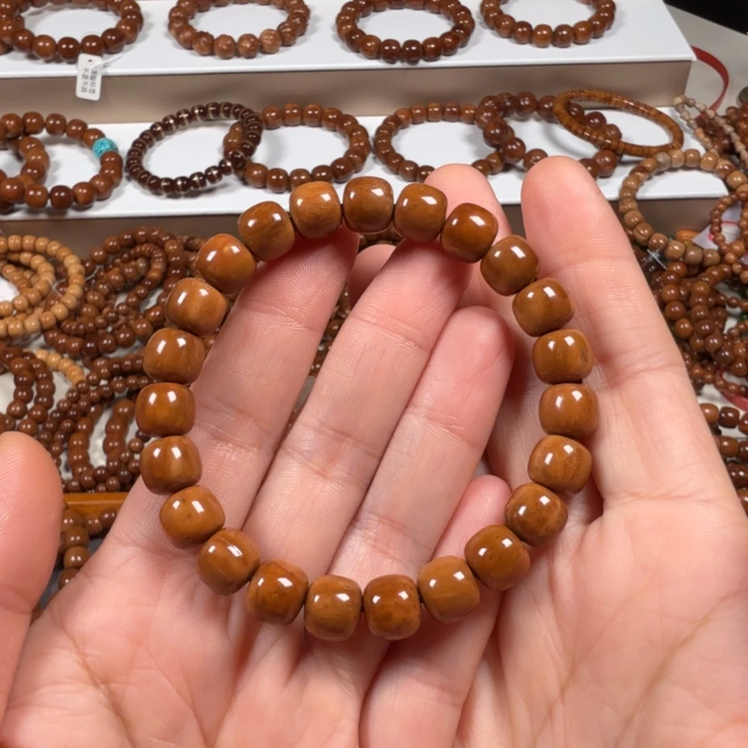 撩***张库克手串库克菩提9*10老型珠普挑