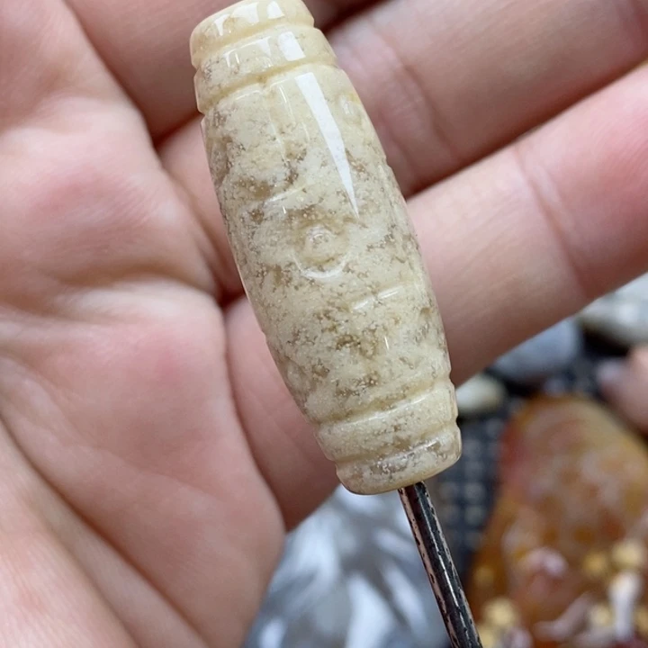 颈饰未镶嵌硅化珊瑚（珊瑚玉）