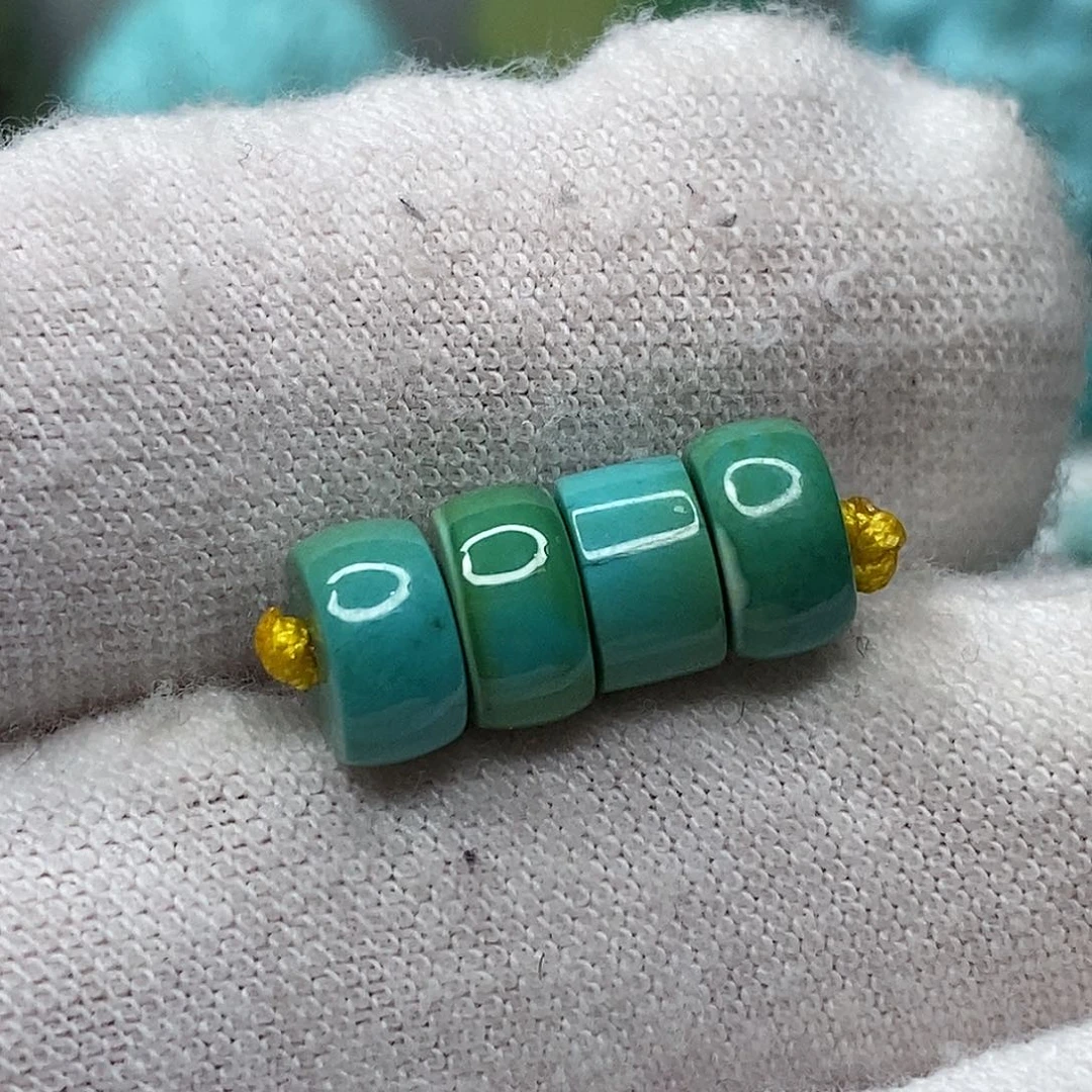 绿松石未镶嵌天然原矿地大质检