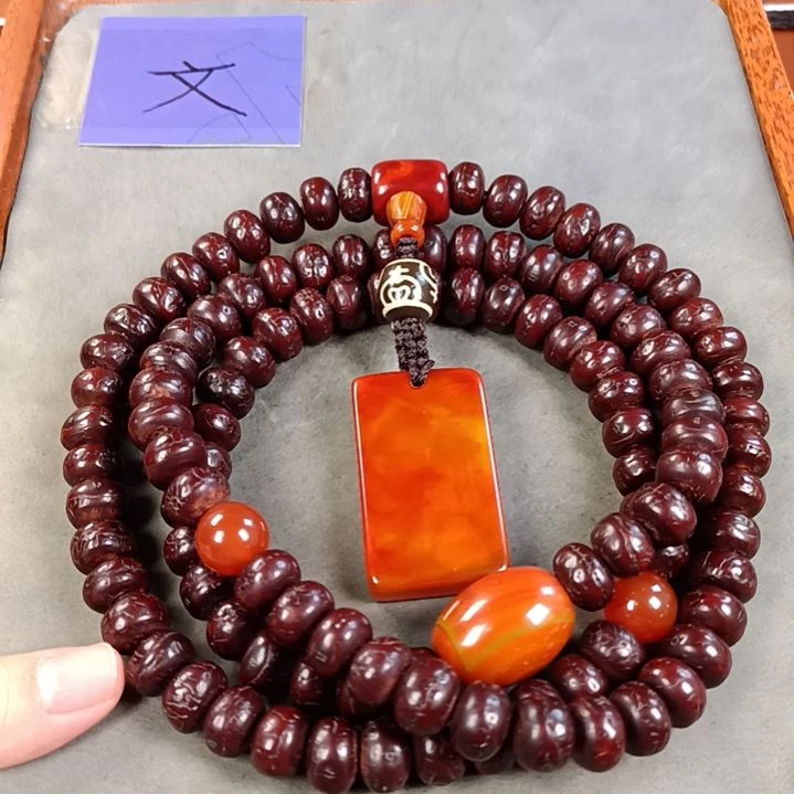 凤眼菩提吊坠脖挂