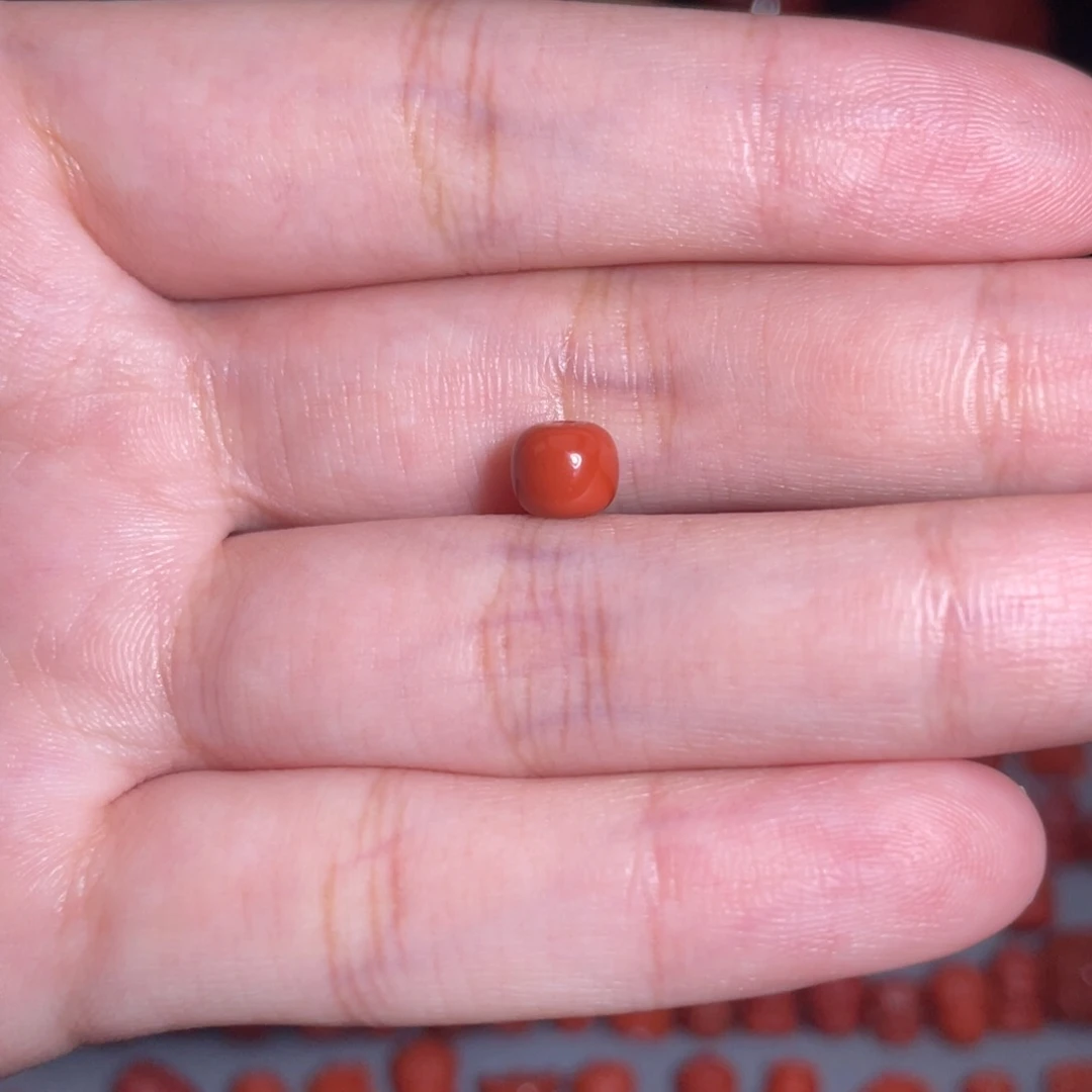 南红玛瑙未镶嵌瓦西老型6mm+