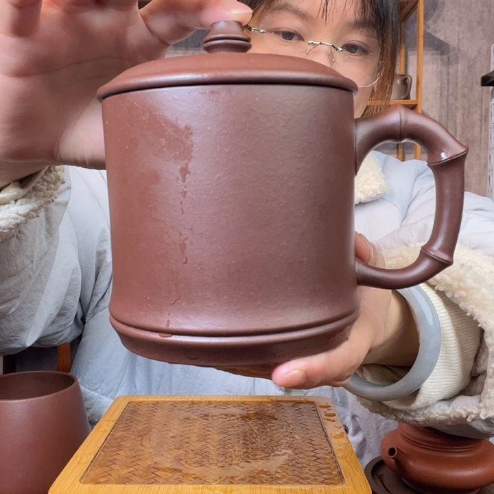 茶杯紫砂原矿紫砂杯