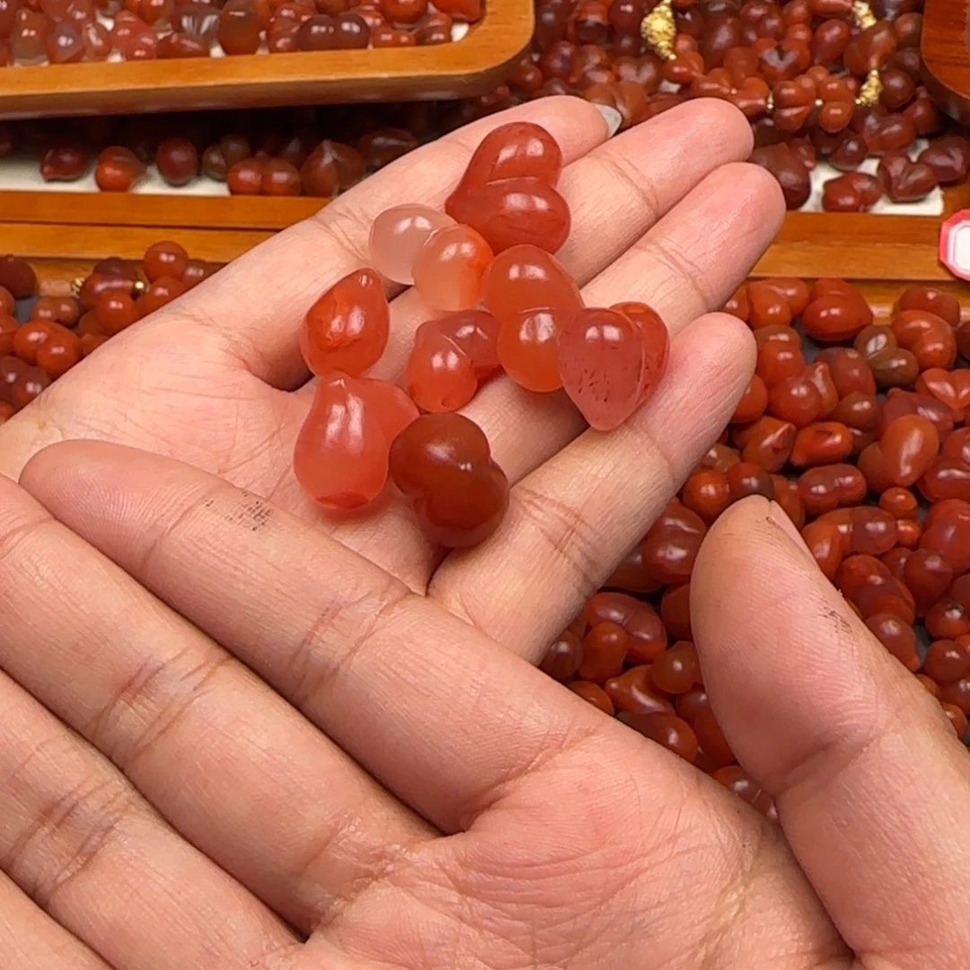 手串未镶嵌南红玛瑙纸*打孔不退换