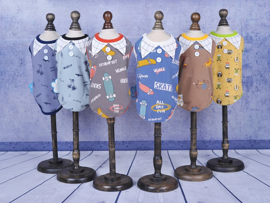 夏季薄款宠物公主裙子泰迪比熊博美约克夏马尔济斯小狗狗衣服夏天