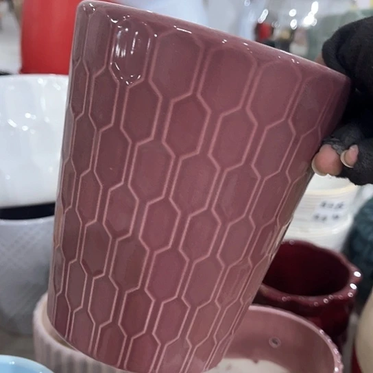 多肉绿植陶瓷花盆9.9包邮