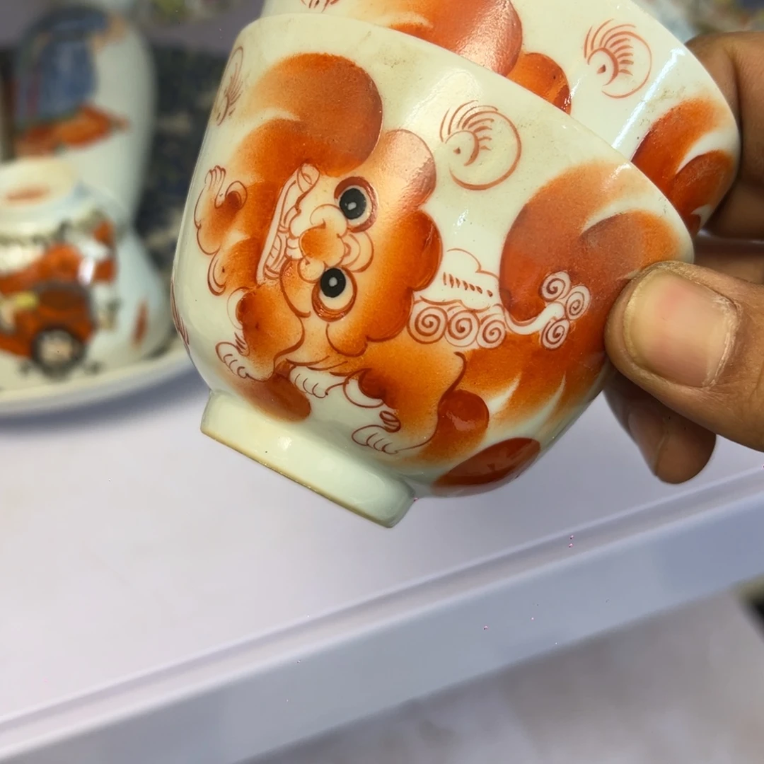 老***久瓷片瓷器摆件、茶室雅器。