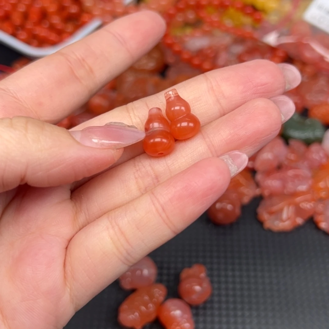 南红玛瑙未镶嵌吊坠(不含链)