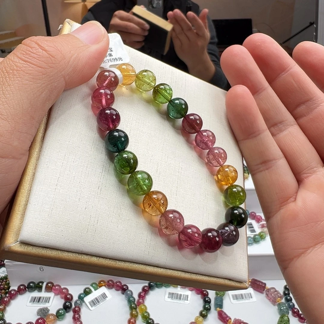 未镶嵌手串碧玺9mmmmmmmmmmmm