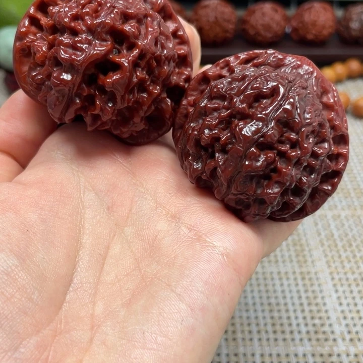 文玩核桃把件官帽文玩核桃52