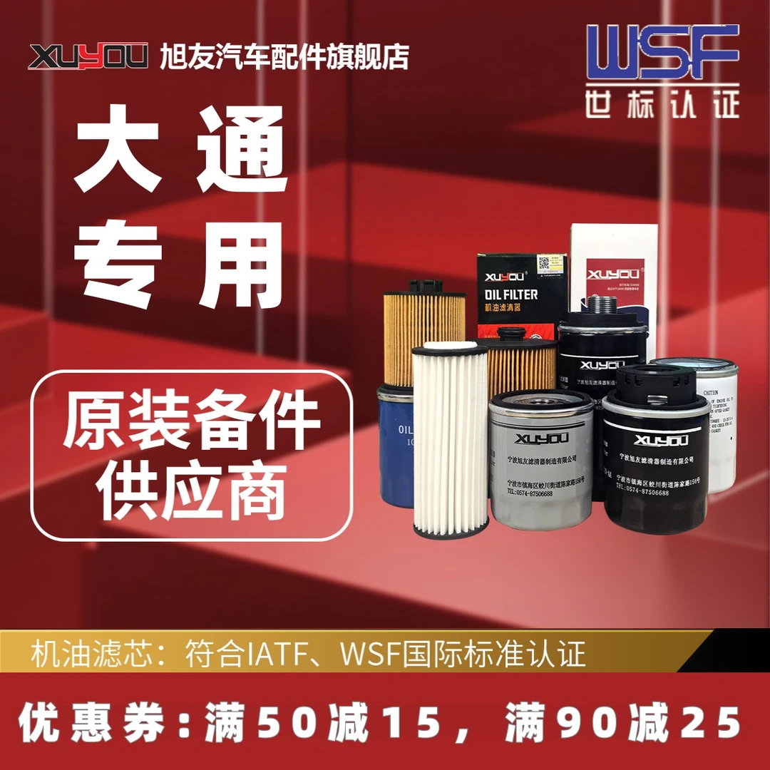 XUYOU【大通】机油滤芯D60 G50 G90 G20 EUNIQ T60 G10