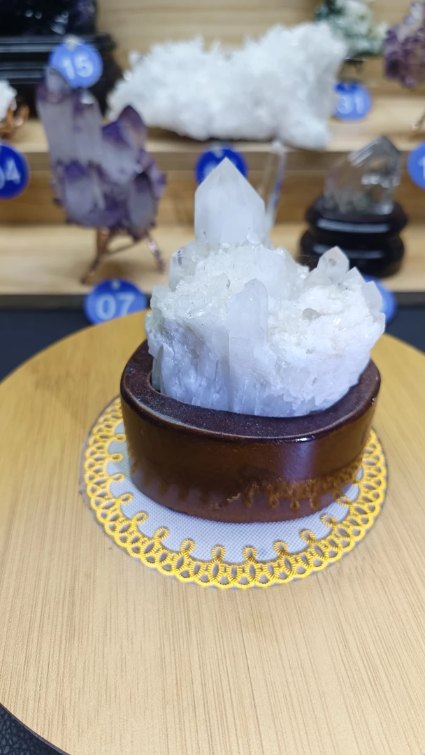 水晶簇摆件，家居摆件，创意精美手工可爱