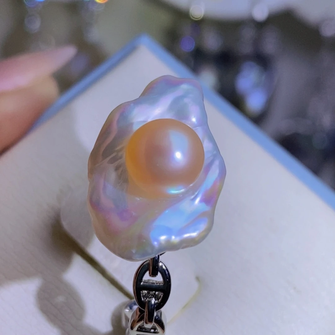 合金天然淡水珍珠淡水珍珠