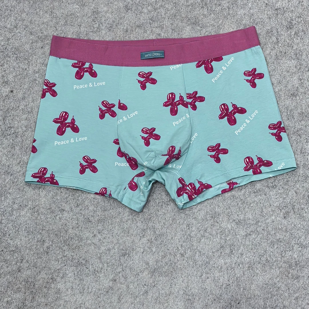 新仓-70590-DAP气球小狗满印花舒适短裤