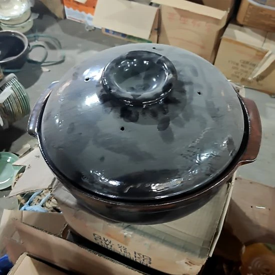 绿泥陶瓷盘子碗啥都有