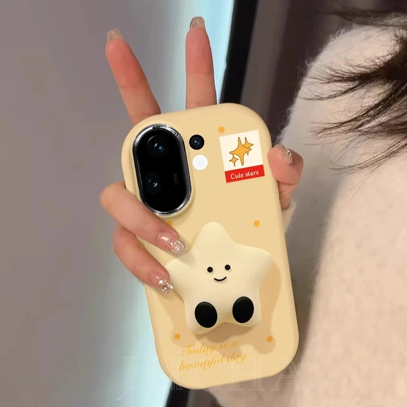 适用vivos30手机壳新款防摔s30promini高级感小众带支架vovo硅胶