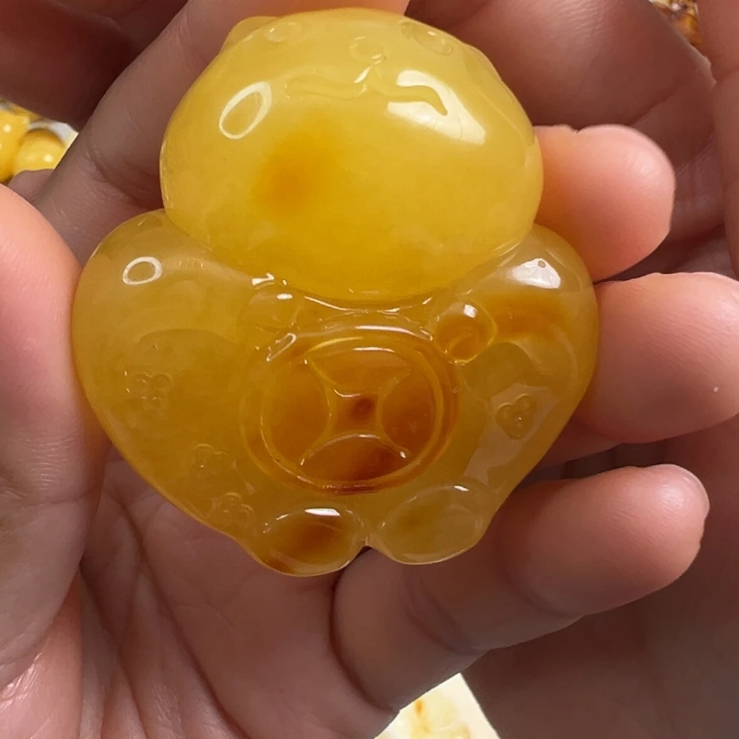 蜜蜡未镶嵌裸石蜜蜡