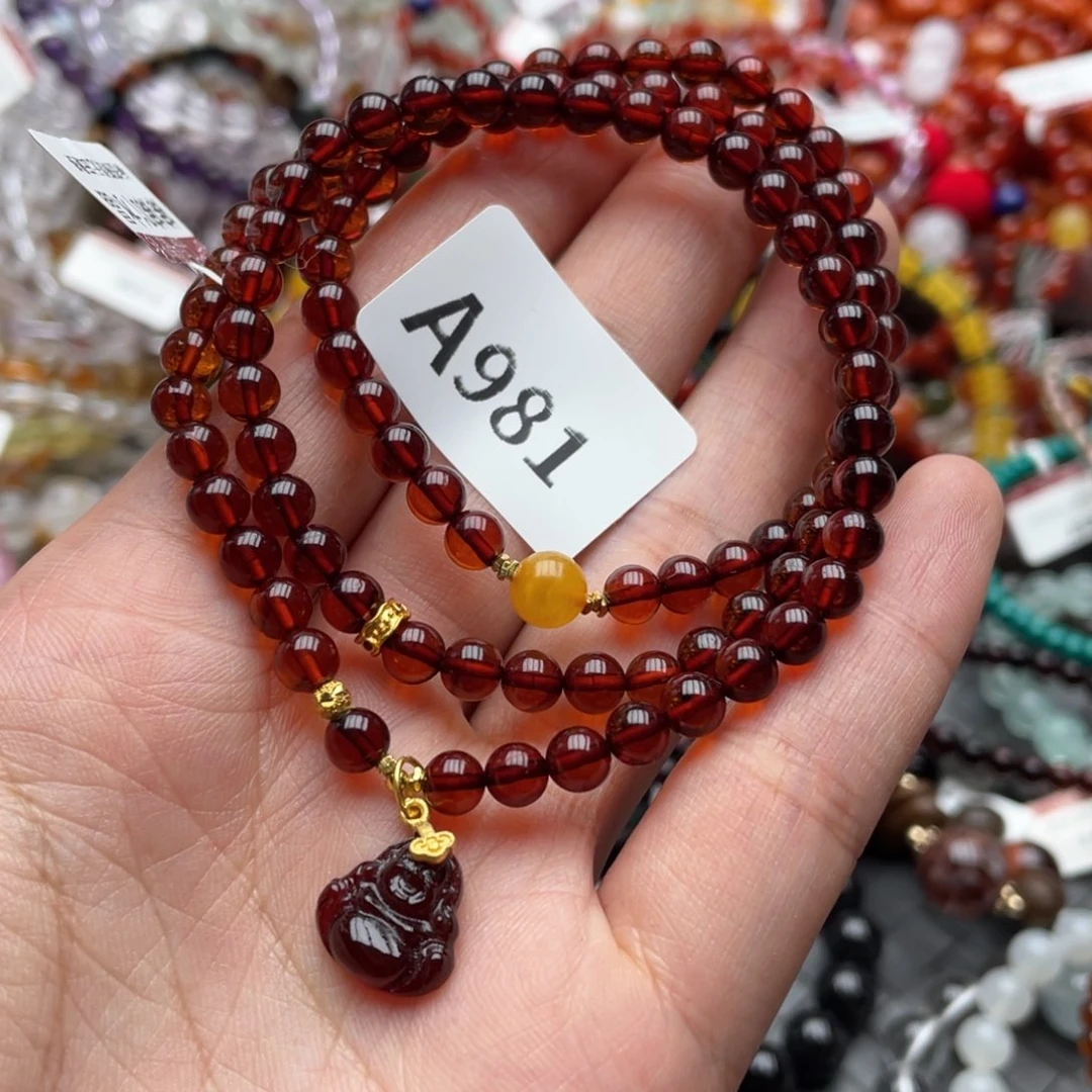 手链琥珀未镶嵌多样性